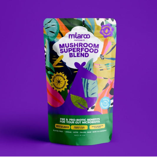 Super Mushrooms + Matcha