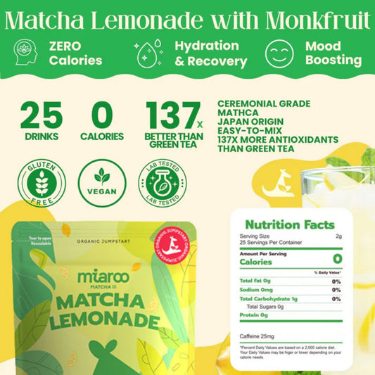Sweet Lemonade + Matcha