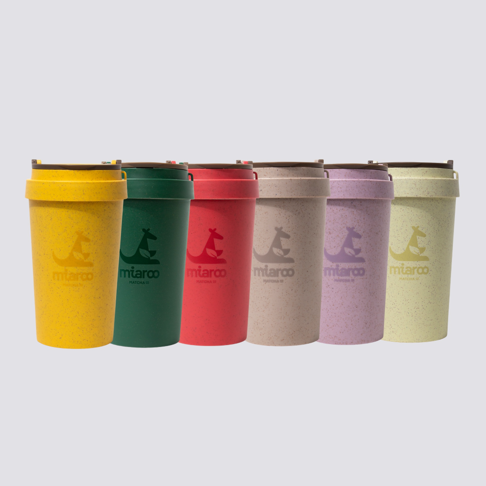 Miaroo Wheat Straw Composite Material Eco-Friendly Cup 380ml - Miaroo fixed fixed fixed fixed Miaroo Wheat Straw Composite Material Eco-Friendly Cup 380ml