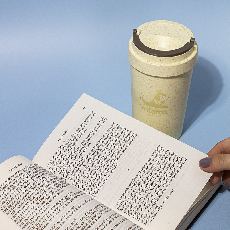 Miaroo Wheat Straw Composite Material Eco-Friendly Cup 380ml - Miaroo fixed fixed fixed fixed Miaroo Wheat Straw Composite Material Eco-Friendly Cup 380ml