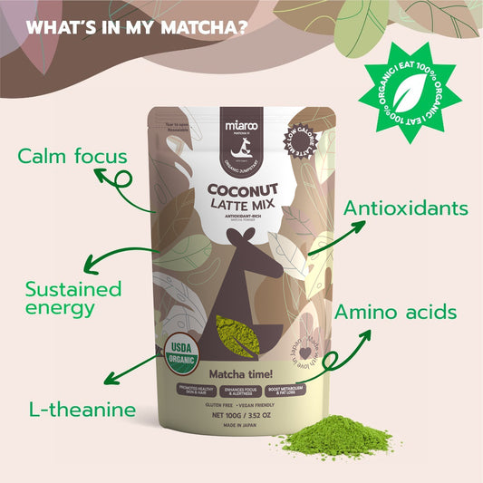 Sweet Matcha Latte | Coconut