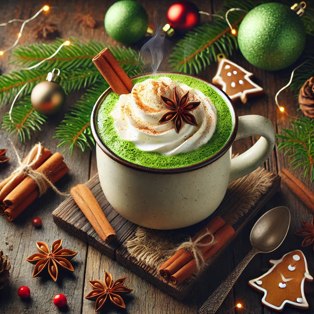 How to Make Hot Apple Cider with Matcha & Chai