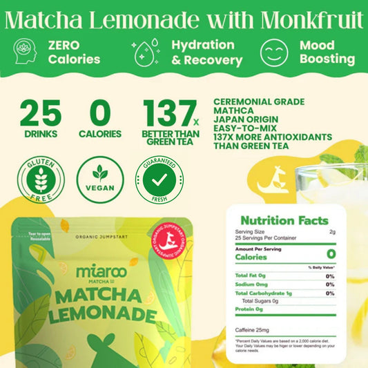 Sweet Lemonade + Matcha